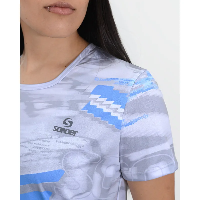 Remera Entallada Sonder Poliester Modelo Tecno - Imagen 4