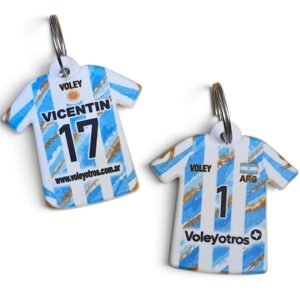 Llavero Selección de VOLEY. Ponele tu nombre.