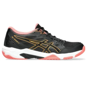 Zapatillas Asics Gel Rocket11 (Black-orange) (mujer)