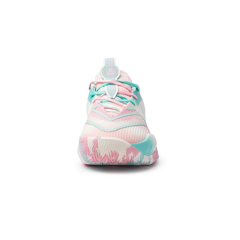 Zapatillas PEAK TAICHI BIG TRIANGLE 4.0 White/Pink/Green (Women) - Imagen 7