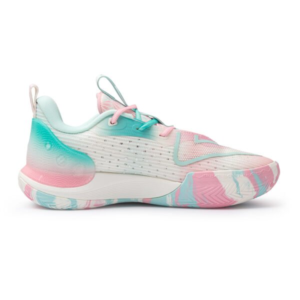 Zapatillas PEAK TAICHI BIG TRIANGLE 4.0 White/Pink/Green (Women) - Imagen 3