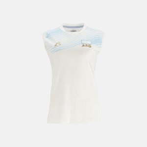 Camiseta Lecoq Oficial Seleccion Argentina de Voley Panteras (blanca) 2025