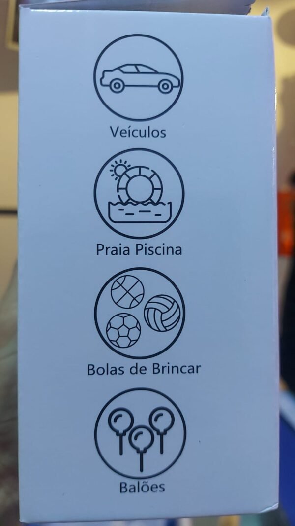 Compresor / Inflador PELOTAS recargable inalámbrico mini - Imagen 3