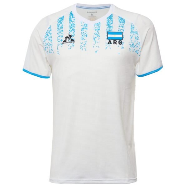 Camiseta Lecoq Oficial Selecciona Argentina de Voley Masculina 2023 (blanca)