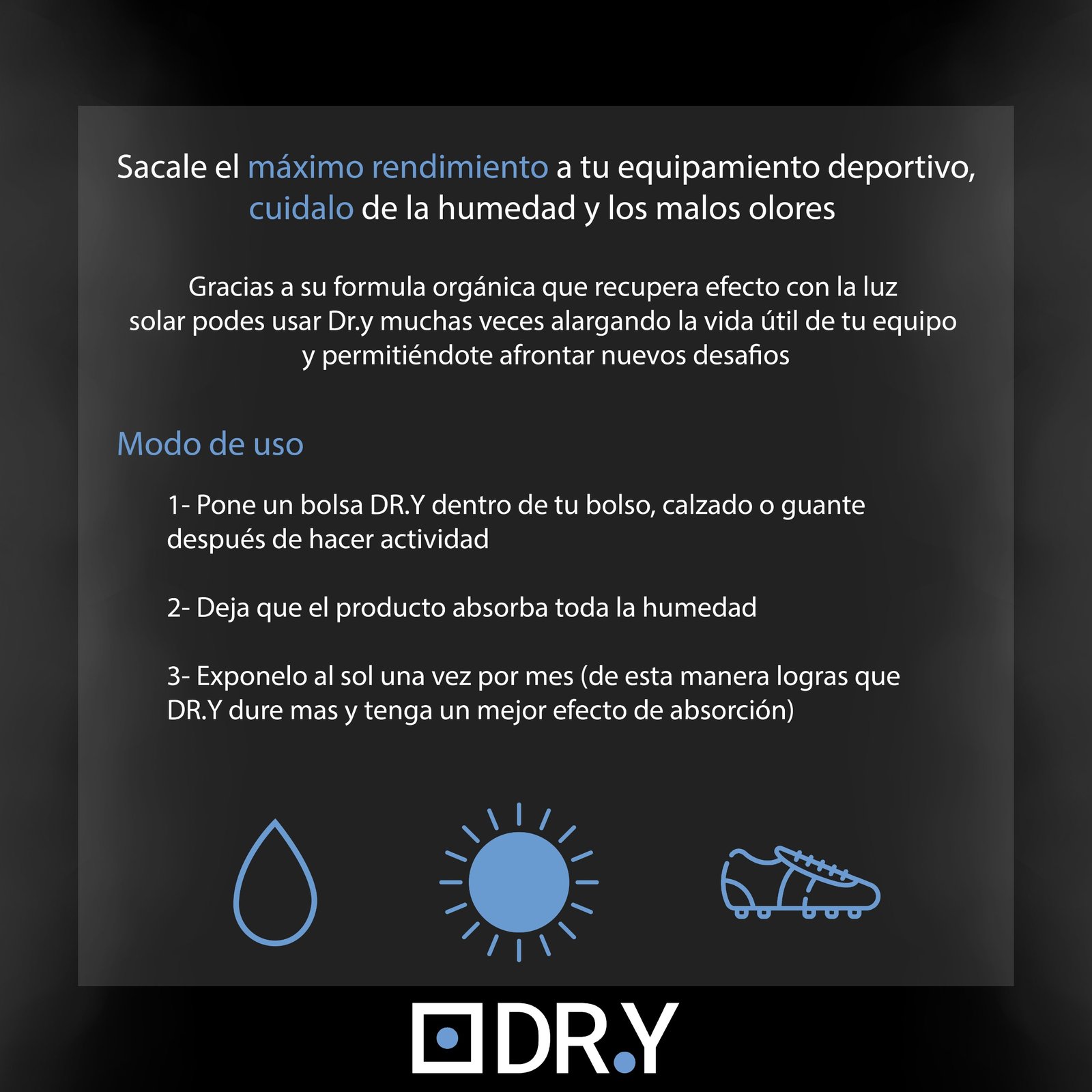 Almohadillas DRY. Absorben humedad y malos olores (par) - Imagen 3