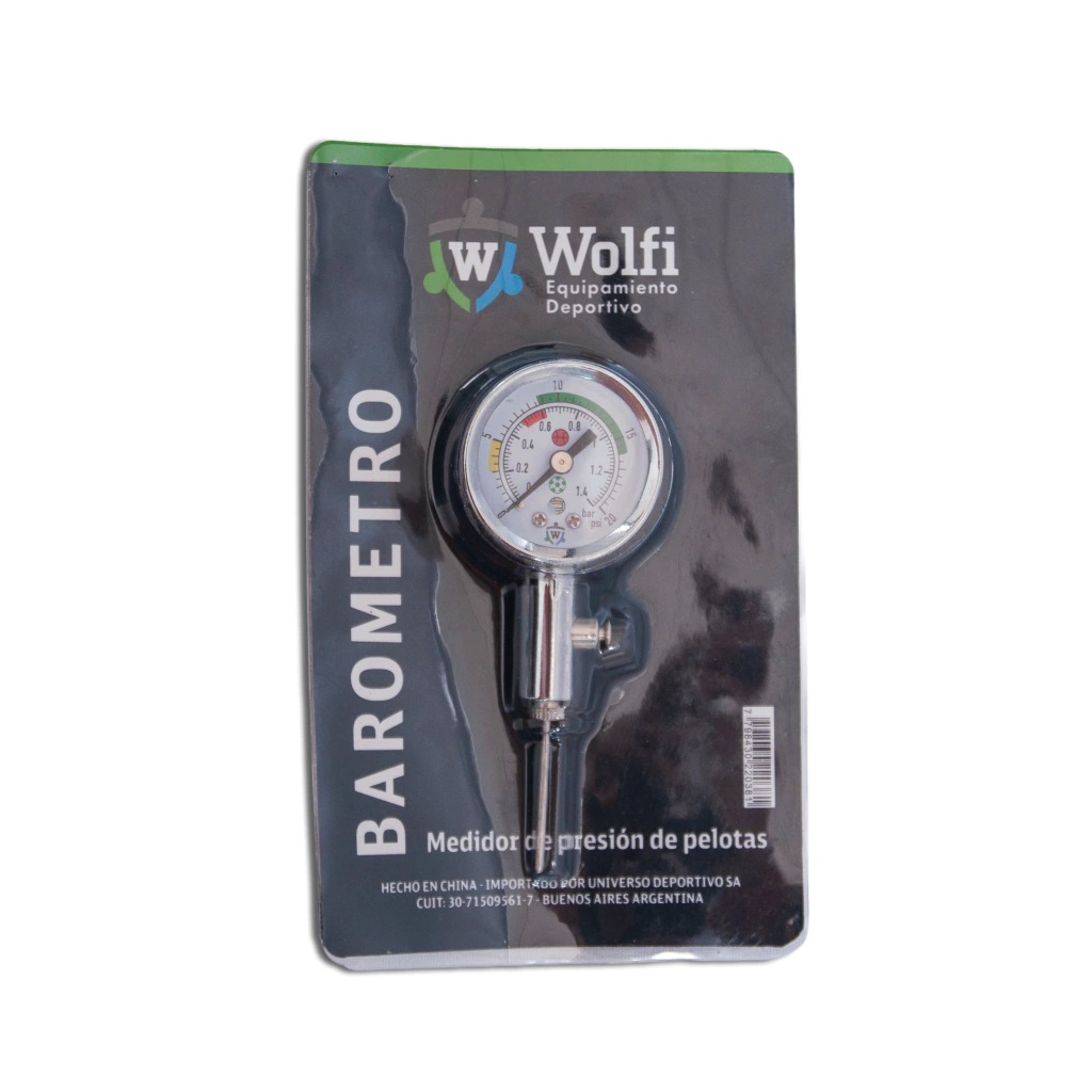 Barometro Wolfi - Medidor manual de presión para pelotas - Imagen 3
