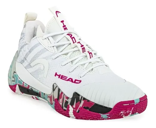 Zapatilla HEAD INDOOR (Blanco/Fucsia)