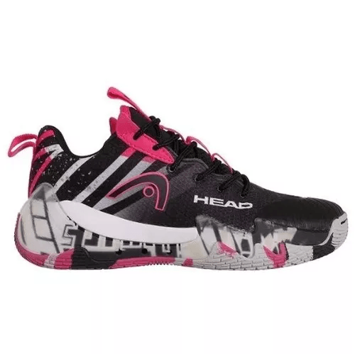 Zapatilla HEAD INDOOR (Negro/Fucsia)