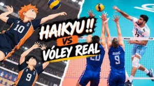 Haikyuu vóley real - comparación entre anime y voleibol