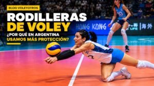 Rodilleras de vóley y protección para jugar en Argentina