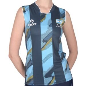 Camiseta Alternativa FEVA Seleccion Argentina de Voley Panteras 2026