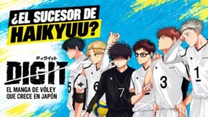 DIG IT, el manga de vóley japonés que busca seguir los pasos de Haikyuu.